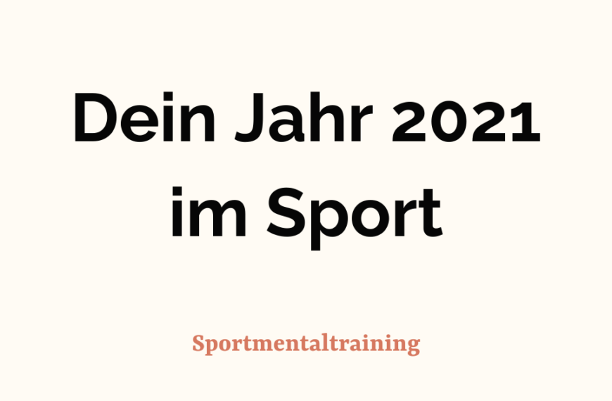 Dein Jahr 2021 im Sport